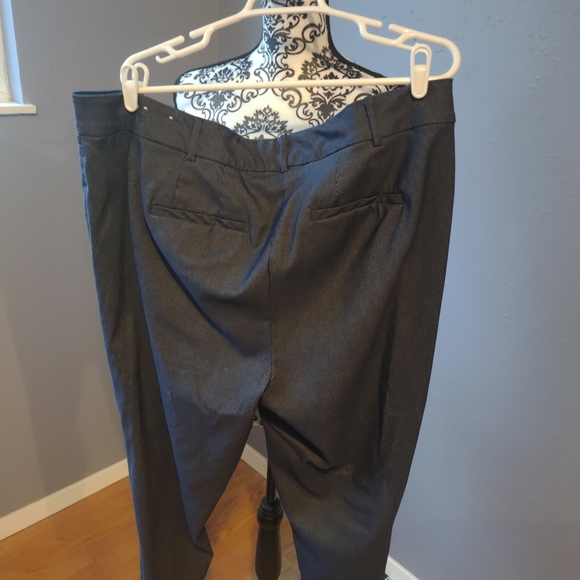 Lane Bryant Pinstripe Trousers - Picture 6 of 9